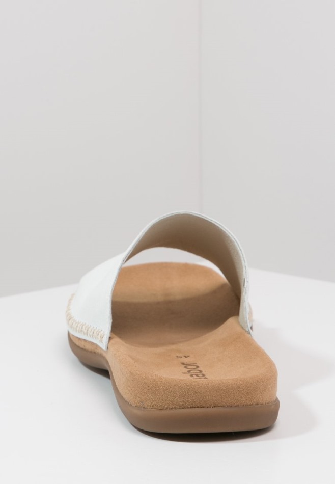 Gabour | Mules Blanches Exclusives